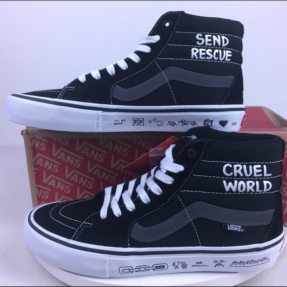 Vans Other - Vans x CULT Sk8-Hi Pro Cruel World Reflective 9.5